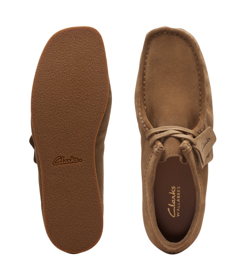 Clarks - WallabeeEVO Dark Sand Suede